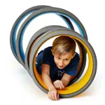 Gonge Body Wheel Set, 2 tlg., gro  59 cm, klein  46 cm