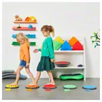 Gonge Taktile Scheiben-Set 1, 12-tlg.: 5x gro  27 cm + 5x klein  11 cm