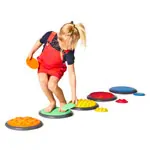 Gonge Taktile Scheiben-Set 1, 12-tlg.: 5x gro  27 cm + 5x klein  11 cm