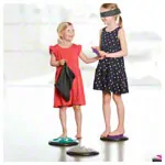 Gonge Taktile Scheiben-Set 2, 12-tlg.: 5x gro  27 cm + 5x klein  11 cm