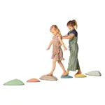 Gonge Fluss-Steine Nordic, Set: 3x gro + 3x klein