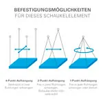 Abbildung zeigt Pferdeschaukel, LxB 75x32 cm