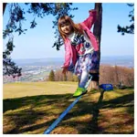 GIBBON Slackline Funline Treewear-Set 15 m