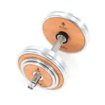 NOHrD WeightPlate Tower 2x Kurzhanteln, 1x Langhantel 20x Hantelscheiben, Eiche