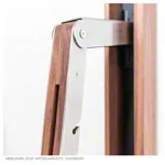 Abbildung zeigt NOHRD SquatRack ausklappbare Hantelablage Eiche