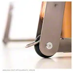 Abbildung zeigt NOHRD SquatRack ausklappbare Hantelablage Eiche