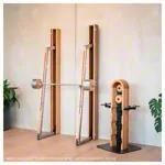 NOHRD SquatRack ausklappbare Hantelablage Shadow