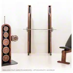 NOHRD SquatRack ausklappbare Hantelablage Nussbaum