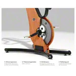 NOHrD Bike-Fahrradergometer, Kirsche