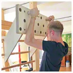 Pedalo Kletter-Trainingsboard, 82 x 30 x 4 cm, inkl. Adapter fr Sprossenwand