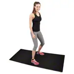 Schaukelbrett mit Antirutschbelag gro, 160x60x13 cm, schwarz