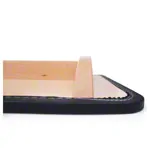 Abbildung zeigt Schaukelbrett mit Antirutschbelag gro�, LxBxH 160x60x13 cm, schwarz