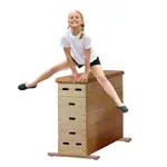 Sprungkasten, L x B x H 150 x 50 x 110 cm, 5-tlg.