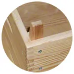 Sprungkasten, L x B x H 150 x 50 x 110 cm, 5-tlg.