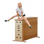 Sprungkasten, L x B x H 150 x 50 x 110 cm, 6-tlg.