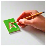 Erzi Lernspiel Grobuchstaben aus Holz, 29-tlg.