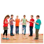 Erzi Kooperationsspiel Teamturm aus Holz