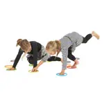Gonge Koordinationsset, 7-tlg. Mini Top Spielkreisel, Activity Rings