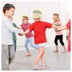 Gonge Koordinationsset, 7-tlg. Karussell Spielkreisel + Activity Rings