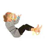 Gonge Koordinationsset, 7-tlg. Karussell Spielkreisel + Activity Rings