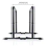 Abbildung zeigt Sport-Tec Dip Barren inkl. Verbindungsstcke, L x B x H 80 x 50 x 90 cm