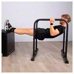 Abbildung zeigt Sport-Tec Dip Barren inkl. Verbindungsstcke, L x B x H 80 x 50 x 90 cm