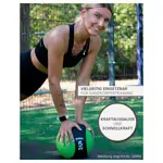 Sport-Tec Medizinball  19 cm, 1 kg, pink