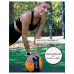 Sport-Tec Medizinball  23 cm, 3 kg, orange
