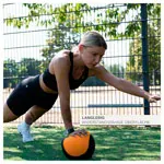 Sport-Tec Medizinball  23 cm, 3 kg, orange