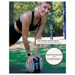 Sport-Tec Medizinball  28 cm, 9 kg, grau