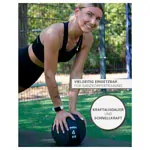 Sport-Tec Medizinball  28 cm, 10 kg, schwarz