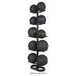 Sport-Tec Medizinballstnder fr 10 Blle, LxBxH 58x26x157 cm