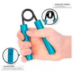 Sport-Tec Handtrainer, 200 lbs / 91 kg, blau
