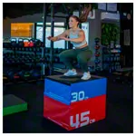 Sport-Tec Sprungtrainer Soft Plyo Box-Set, 4-tlg., stapelbar, 15-60 cm