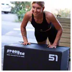 Sport-Tec Sprungtrainer 3-in-1 Soft Plyo Box, 76x61x51 cm