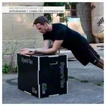 Sport-Tec Sprungtrainer 3-in-1 Plyo Box aus Holz, 75x60x50 cm