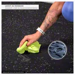 Sport-Tec Bodenschutzmatte 1 m, 4 Matten  50x50 cm + 8 Randstcke