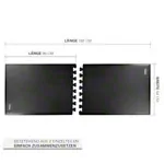 Sport-Tec Anti-Ermdungsmatte, 2 Module  90 cm, 180x65x1,3 cm, schwarz