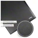 Sport-Tec Anti-Ermdungsmatte, 2 Module  90 cm, 180x65x1,3 cm, schwarz
