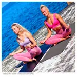 Abbildung zeigt AIREX Pilates- und Yogamatte ECO Pro, LxBxH 180x61x0,4 cm