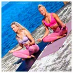 AIREX Pilates- und Yogamatte ECO Grip, LxBxH 180x61x0,4 cm