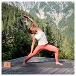 AIREX Pilates- und Yogamatte ECO Grip, LxBxH 180x61x0,4 cm