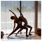 Abbildung zeigt AIREX Yogamatte Calyana Advanced Studio, mit �sen, LxBxH 185x65x0,5 cm