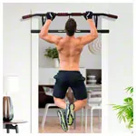 Sport-Tec Trreck Klimmzugstange klappbar, 117x28 cm, inkl. 2 Power Ropes + 2 Karabinerhaken