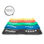 Sport-Tec Fitness-Loop aus Textil, 32x5,8 cm, leicht, rot