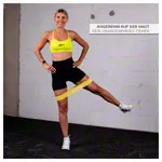 Sport-Tec Fitness-Loop aus Textil, 32x5,8 cm, mittel, grn
