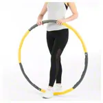 Abbildung zeigt Sport-Tec Hula Hoop Reifen, � 100 cm, 1,5 kg, inkl. Ma�band