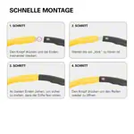 Abbildung zeigt Sport-Tec Hula Hoop Reifen, � 100 cm, 1,5 kg, inkl. Ma�band