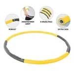 Abbildung zeigt Sport-Tec Hula Hoop Reifen, � 100 cm, 1,5 kg, inkl. Ma�band