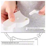 Abbildung zeigt Sport-Tec Hula Hoop Reifen, � 100 cm, 1,5 kg, inkl. Ma�band